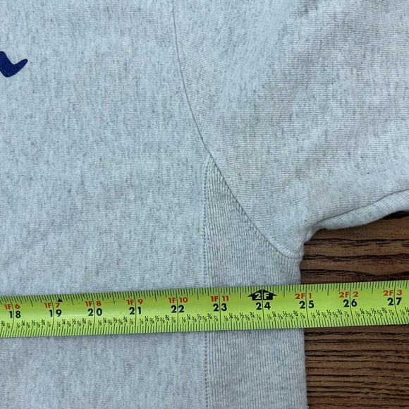 Vintage 00s Champion Reverse Weave Script Spell Out Crewneck Sweatshirt‎ - Picture 2 of 5